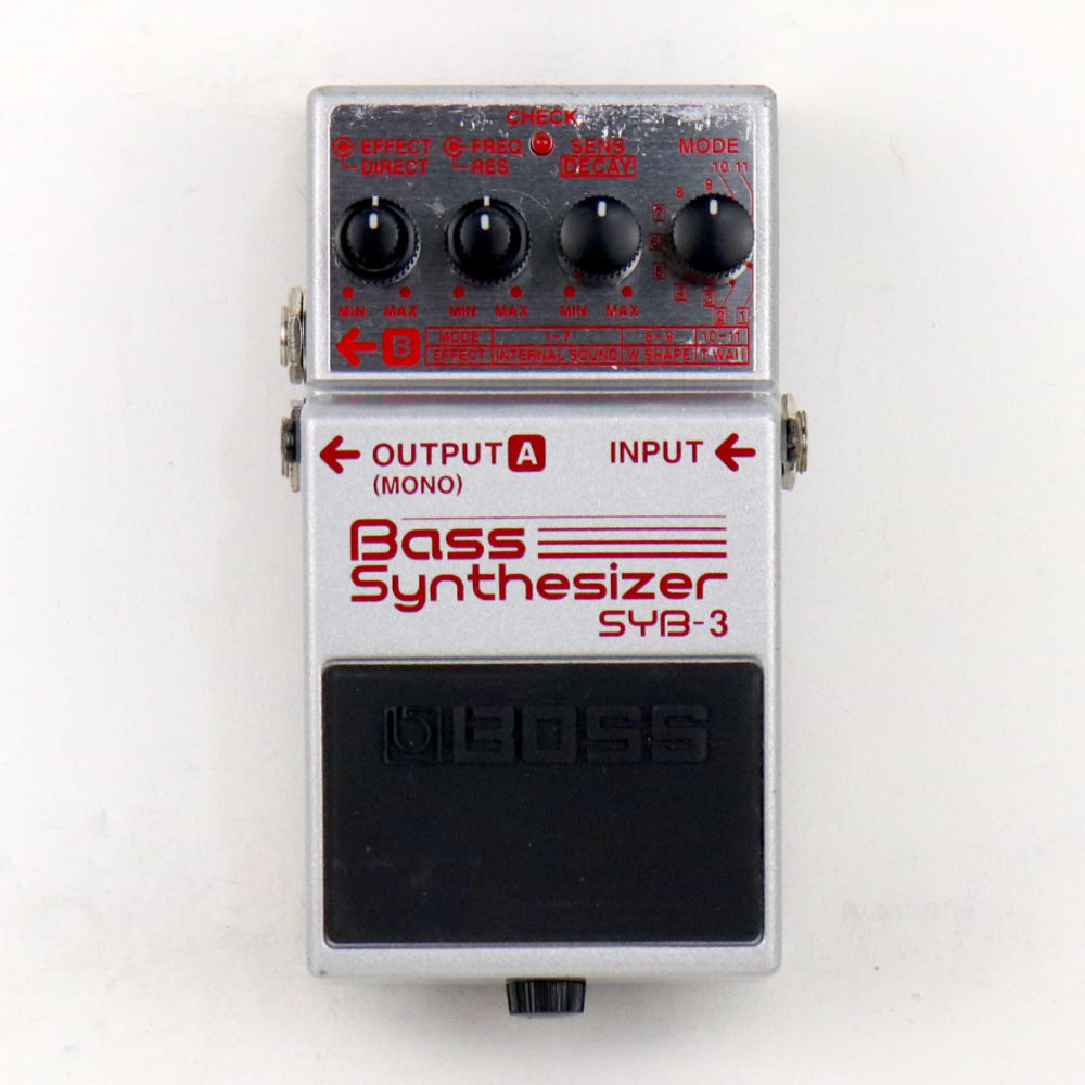 中古 ベースシンセサイザー BOSS SYB-3 Bass Systhsizer ボス ベースエフェクター拍卖