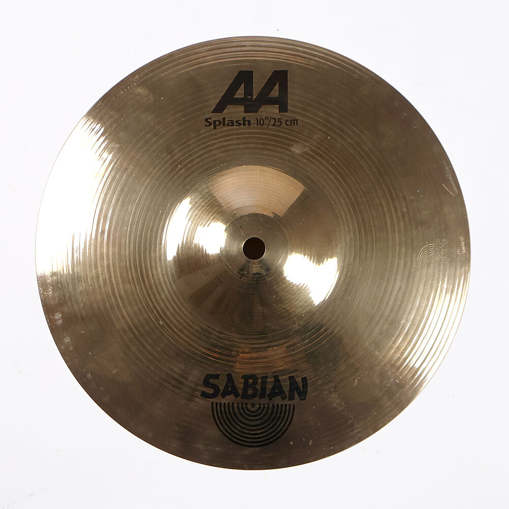 中古 スプラッシュシンバル セイビアン SABIAN AA SPLASH 10インチ拍卖