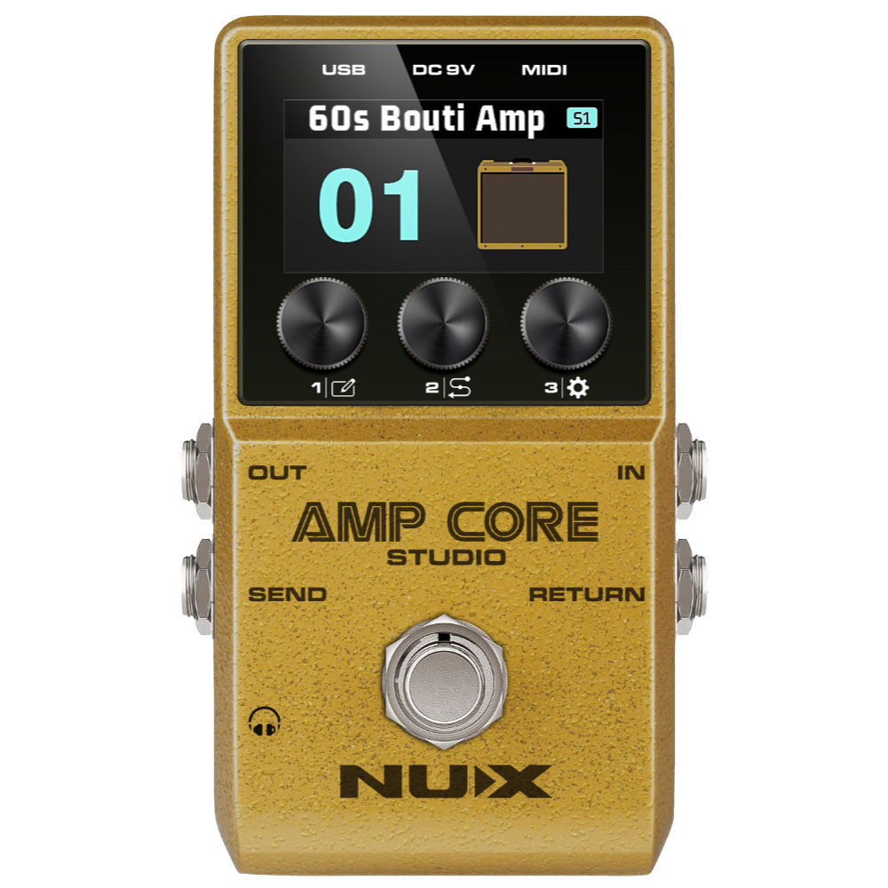 NUX ニューエックス Amp Core Studio アンプモデラー & IRペダル ギターエフェクター拍卖