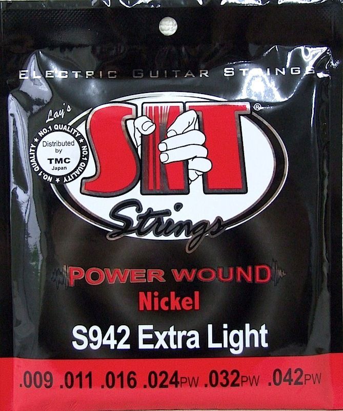 SIT STRINGS S942 EXTRA LIGHT エレキギター弦×12SET拍卖