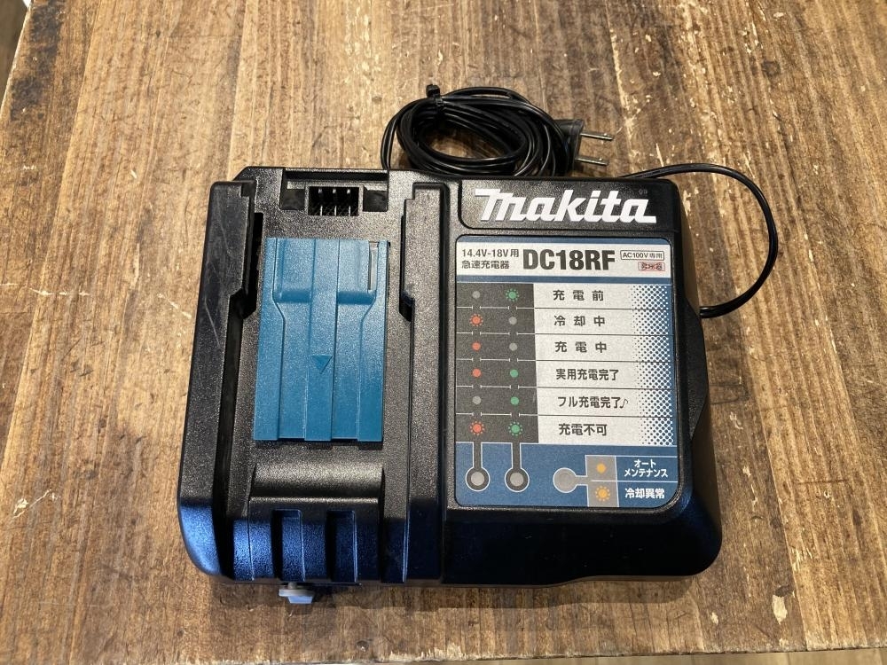 004★おすすめ品・1円出品★マキタ makita 急速充電器 DC18RF 14.4V-18V USB端子付き 純正 ※充電OK拍卖