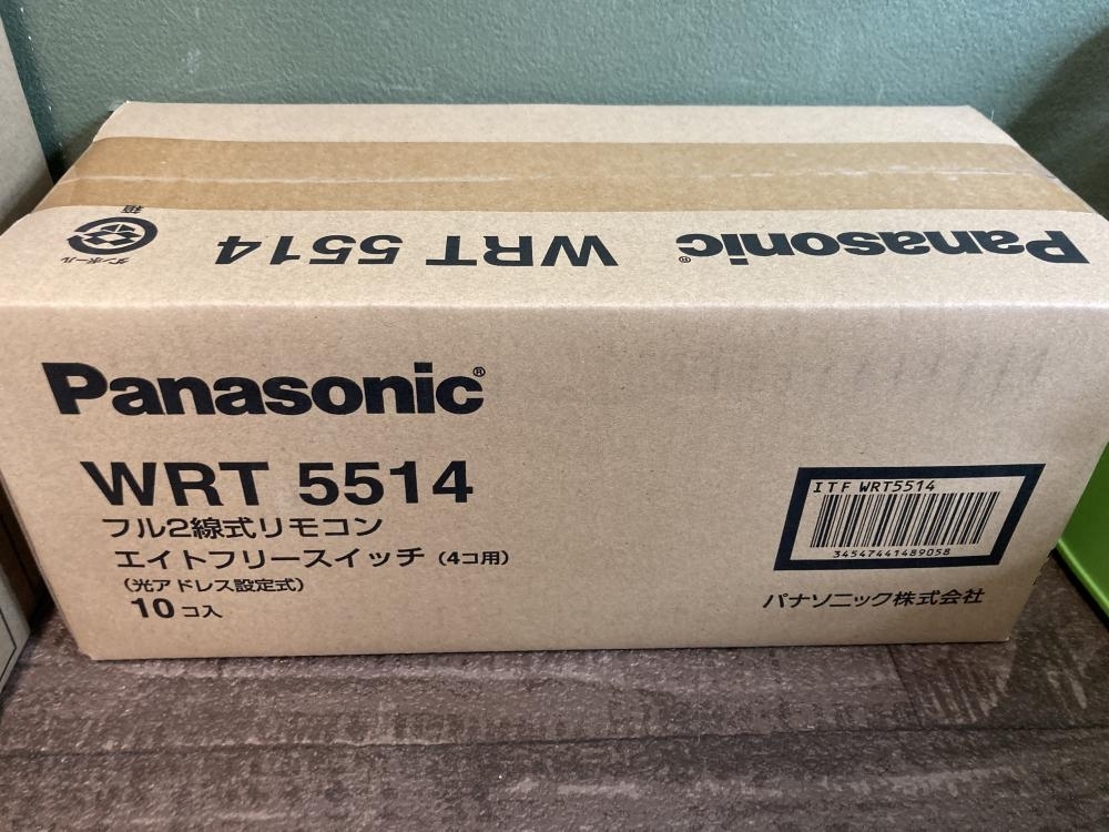020♪未使用品・即決価格♪パナソニック フル2線式リモコン エイトフリースイッチ WRT5514 10個入り拍卖