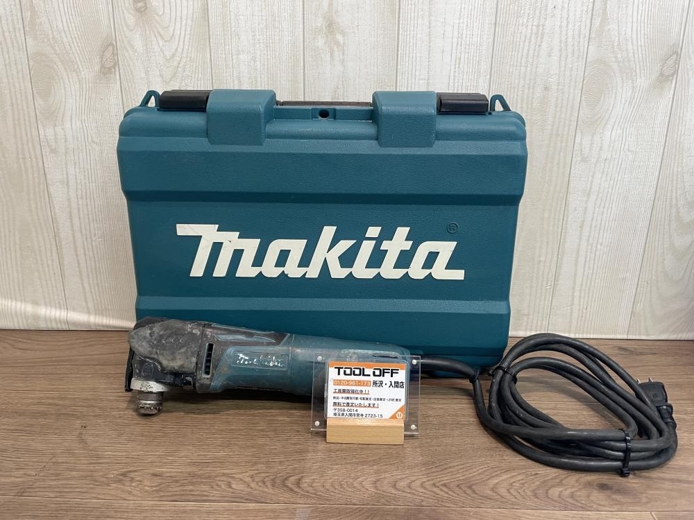009▼ジャンク品▼マキタ makita マルチツール TM3010CT 通電するが、ヘッドが緩くカタカタするためジャンク扱い拍卖