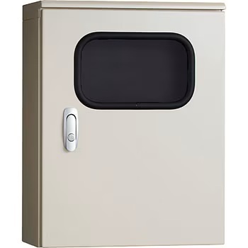 013♪未使用品♪日東工器 Nito 窓付屋外用制御盤キャビネット 片扉 ORM20-45A 開封品 水切構造 防塵・防水パッキン付拍卖