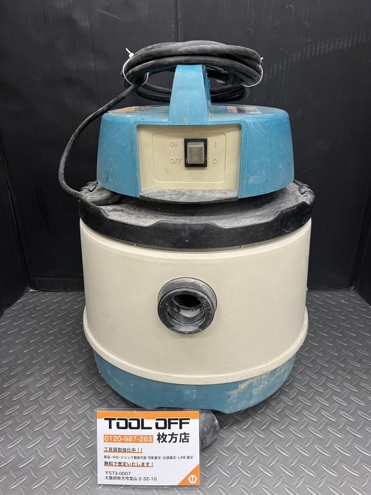014○おすすめ品・即決価格○マキタ makita 乾湿両用集じん機 437 現状渡し品 業務用 通電確認済 簡易清掃のみ 粉塵よごれ付着有拍卖