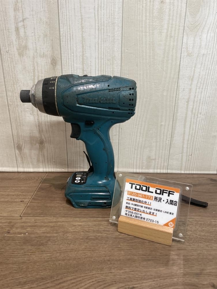 009▼おすすめ品▼makita マキタ 充電式4モードインパクトドライバ TP141? 通電のみ確認拍卖