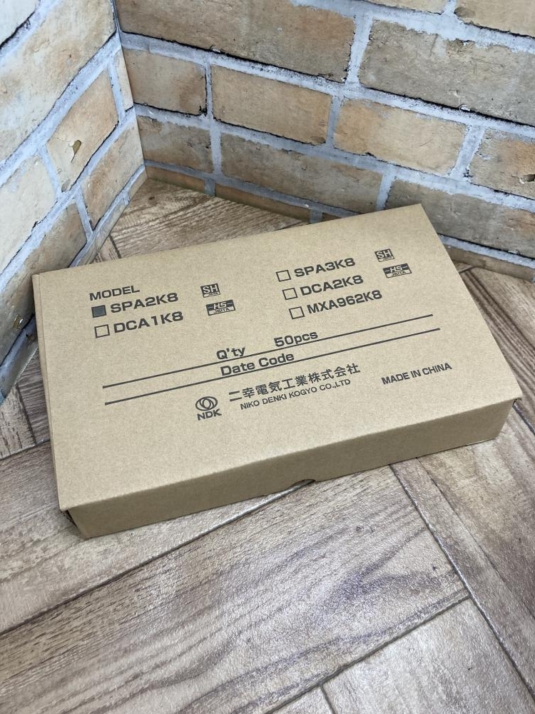 003☆未使用品☆二幸電気 2分配器 SPA2K8 ※50個入り拍卖