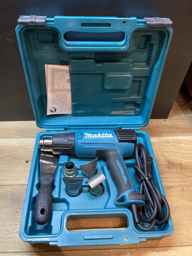 004★ジャンク品★マキタ makita ヒートガン HG6031V 現状品 通電OK ※温度上昇しないためジャンク スクレーパーなし拍卖