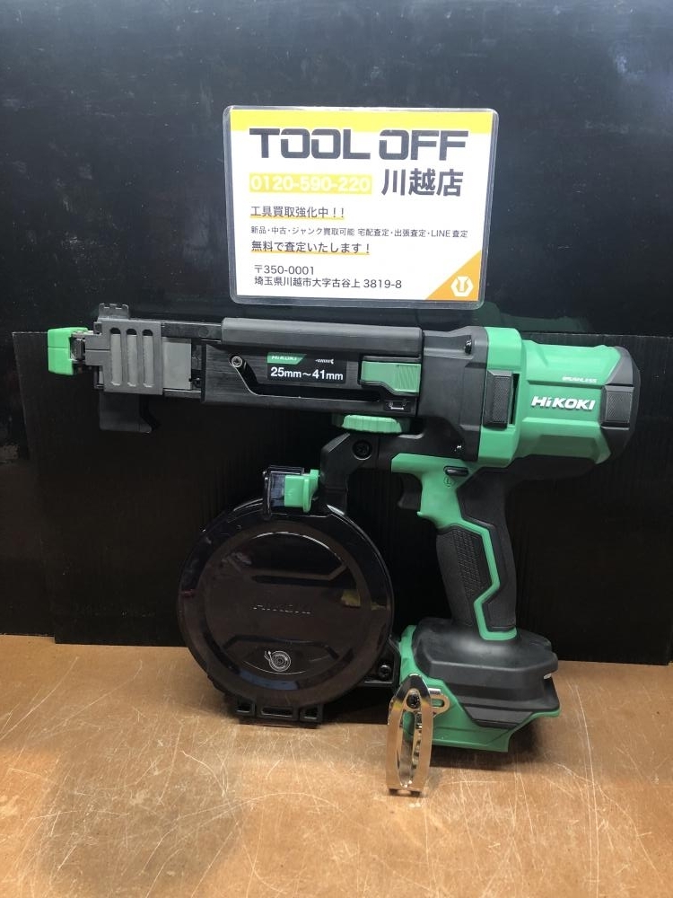 001♪おすすめ品♪ハイコーキ HiKOKI コードレス連結ねじドライバ WF1804DA(NN) 本体のみ拍卖