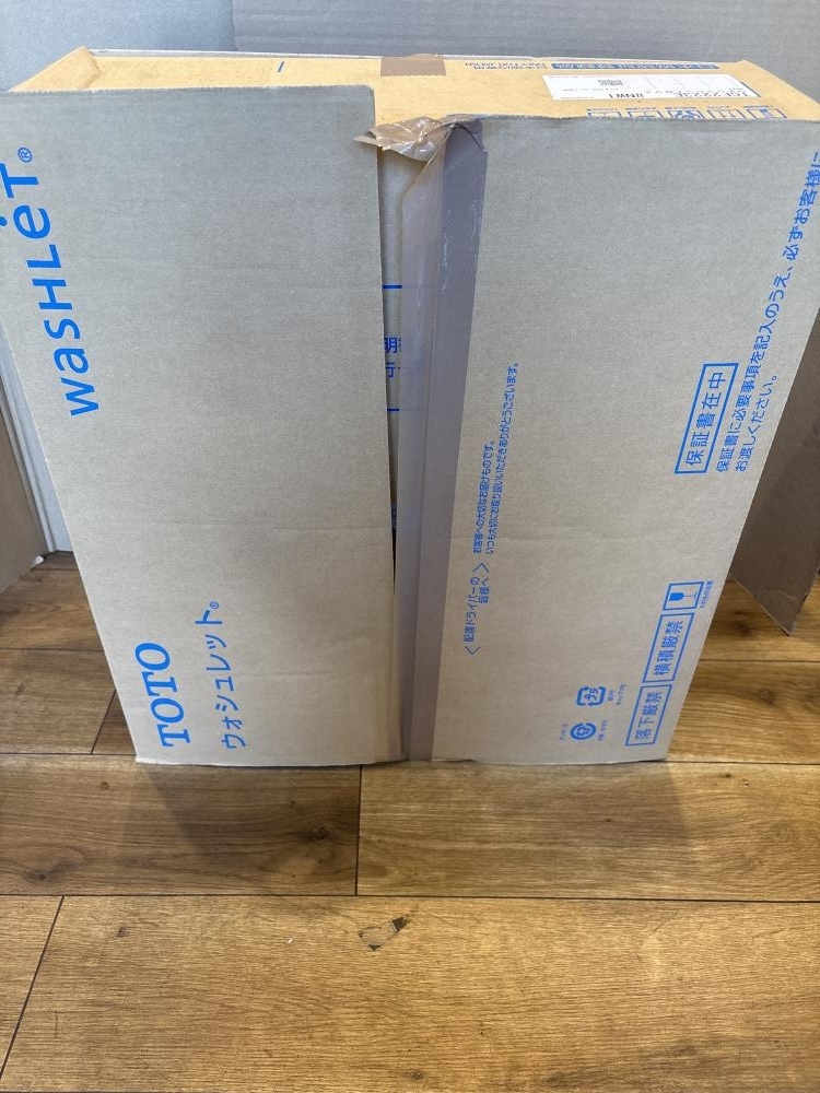 020♪未使用品・即決価格♪ 温水便座ホワイトウォシュレット TCF2223E #NW1 ※長期保管品、箱崩れ拍卖