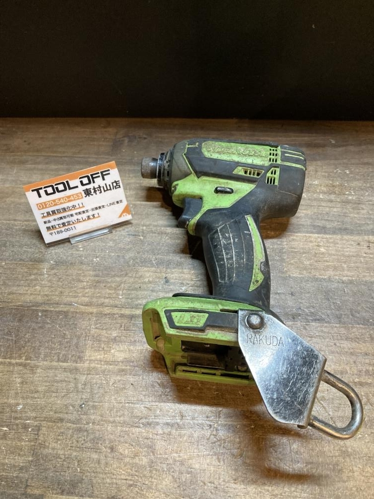 004★ジャンク品・1円出品★マキタ 18V充電式インパクトドライバ 型式不明 おそらくTD149D 本体のみ 異音拍卖