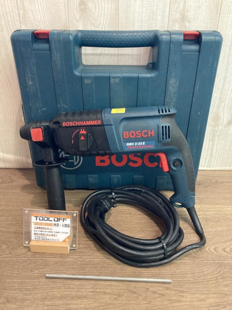 009▼おすすめ品▼BOSCH ボッシュ 22mmハンマドリル GBH2-22E 通電OK拍卖