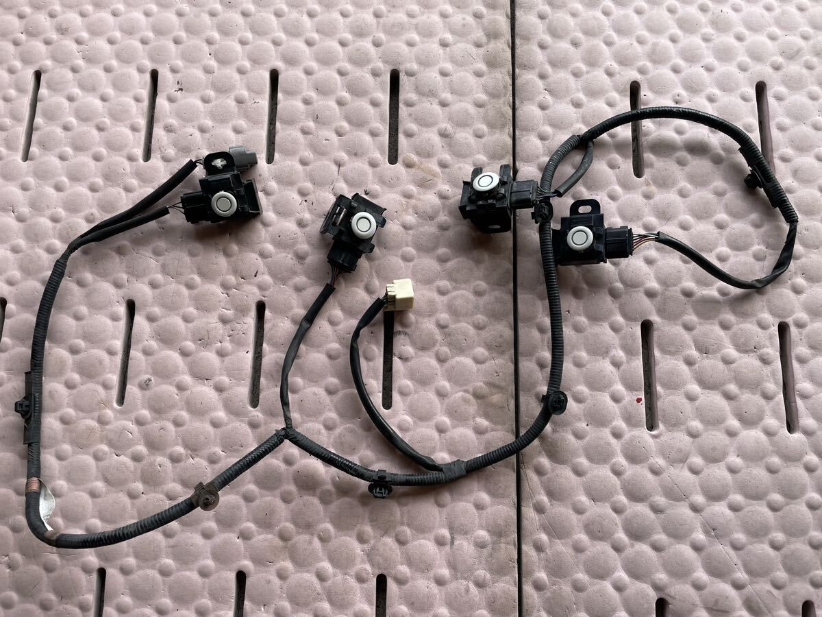 20アルファード リアバンパーセンサー 動作確認OK 070パールホワイト拍卖