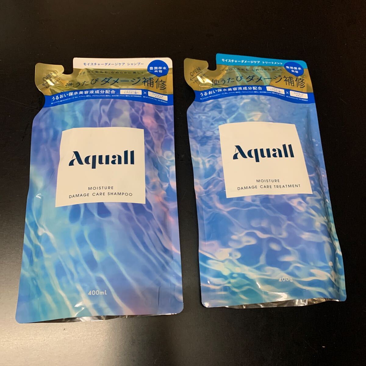 Aquall (アクオル) シャンプー トリートメント 詰め替え セット 【モイスチャーダメージケア】 拍卖