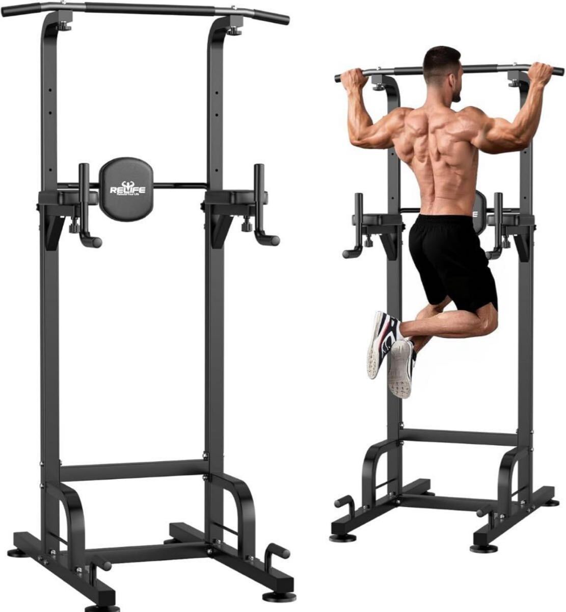 懸垂マシン 懸垂バー ぶらさがり健康器 耐荷重180kg 高さ9段階 筋トレ拍卖