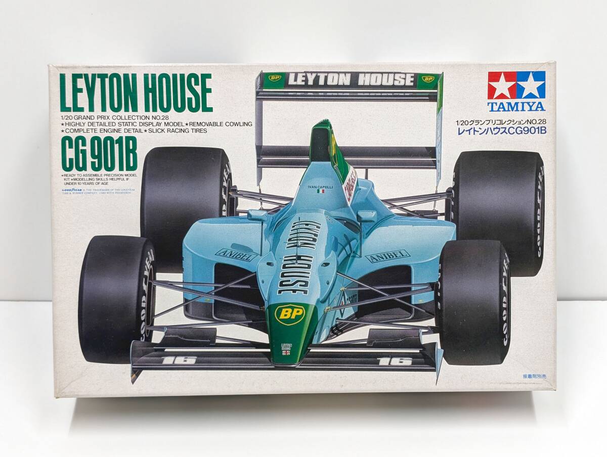 PP28B◆No. 20028/28 タミヤ 1/20 LEYTON HOUSE レイトンハウス CG901B 未組立 プラモデル TAMIYA拍卖