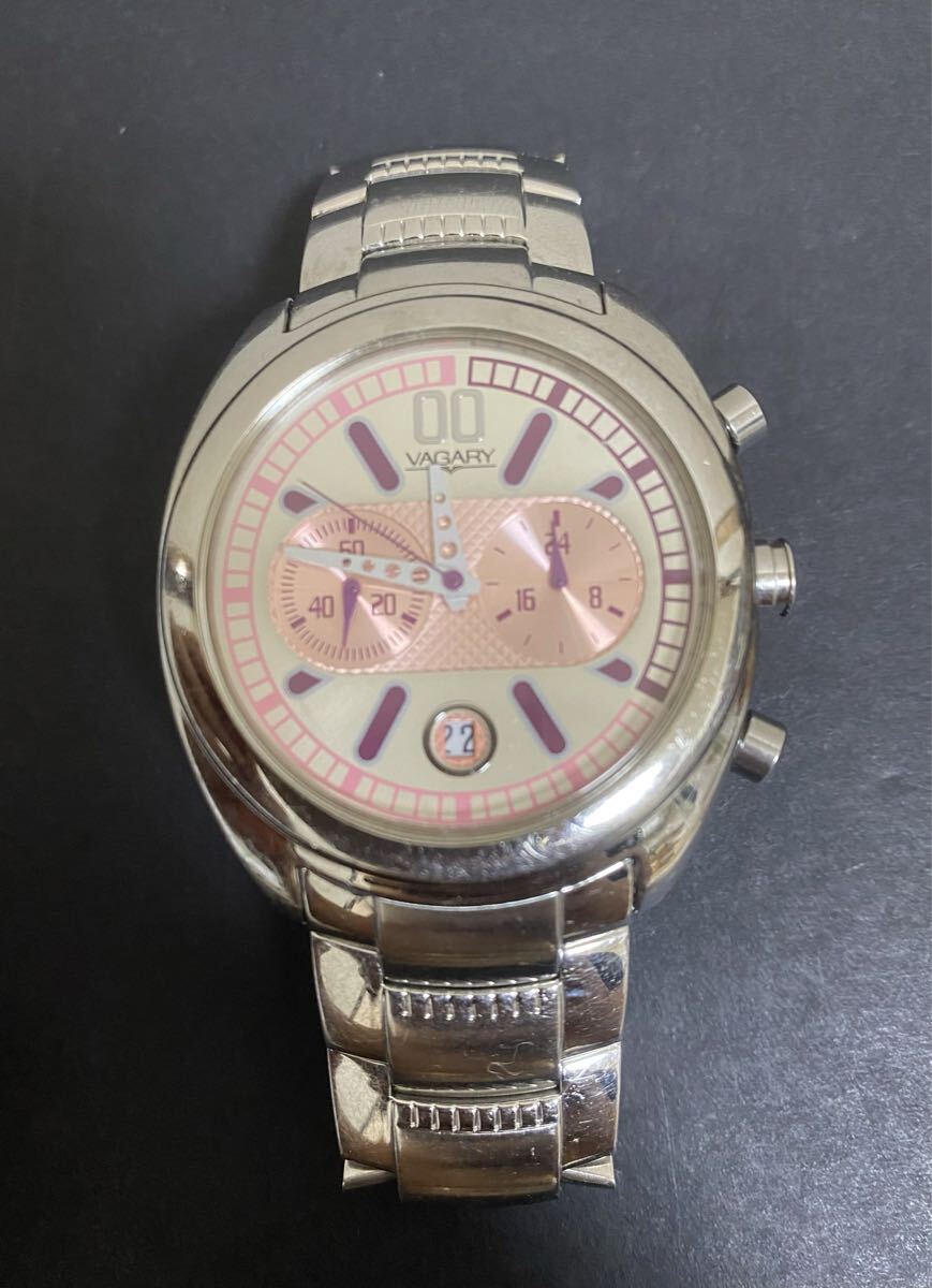 CITIZEN シチズン VAGARY バガリー クロノグラフ 0F21-S043549 メンズ腕時計 稼働品拍卖