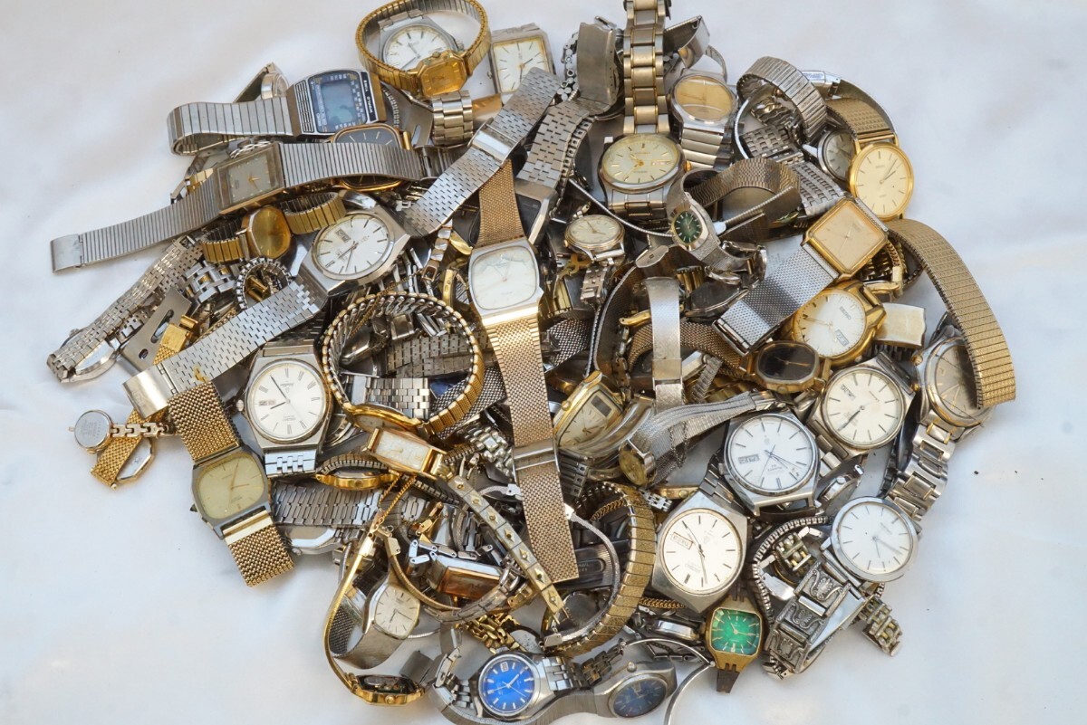 F625 全てSEIKO/セイコー 腕時計 メンズ レディース クォーツ ブランド アクセサリー 大量 セット まとめて おまとめ 破損品 ジャンク品拍卖