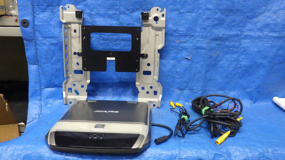 ALPINE/アルパイン フリップダウンモニター/リアモニター TMX-R2100 10.1インチ トヨタ用 動作品 管M1020-42拍卖