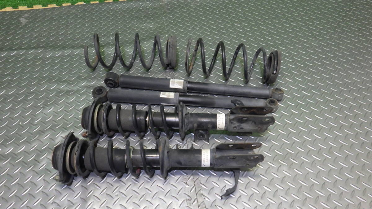 三菱 HA1W アイ i 2WD 純正サスペンション Fストラット ショック スプリング セット 4060A053 / 4060A054 管M1030-13拍卖