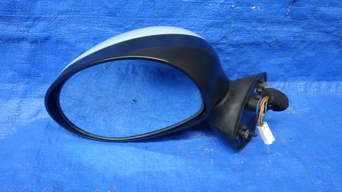 H20年式 スズキ ラパン DBA-HE22S 純正 ドアミラー サイドミラー 左 助手席側 7ピン 動作品 カラー:FJZ 管A561拍卖