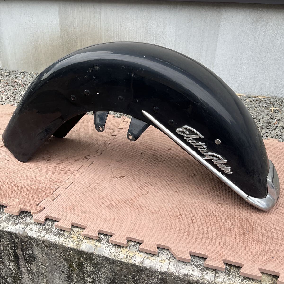 ショベル FLH フロントフェンダー 純正拍卖