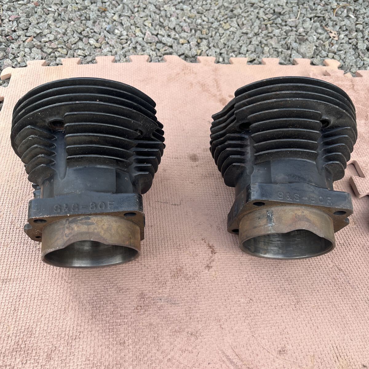 シリンダー ショベル S&S レストア ジャンク オブジェ拍卖