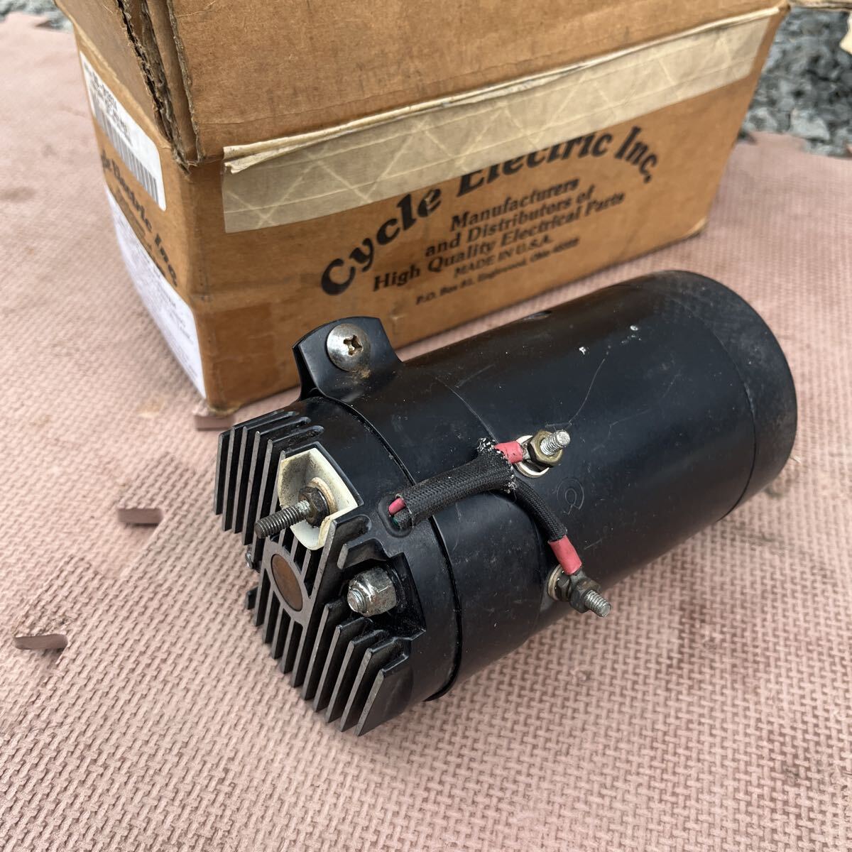 ジェネレーター 動作未チェック 不明 サイクルエレクトリック ナックル パン アーリー拍卖