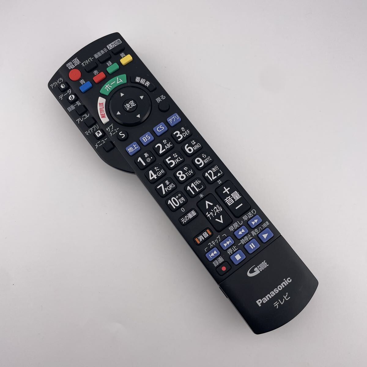 B【赤外線動作確認済】送料無料 返金保証 パナソニック Panasonic VIERA純正テレビリモコン N2QAYB001110拍卖