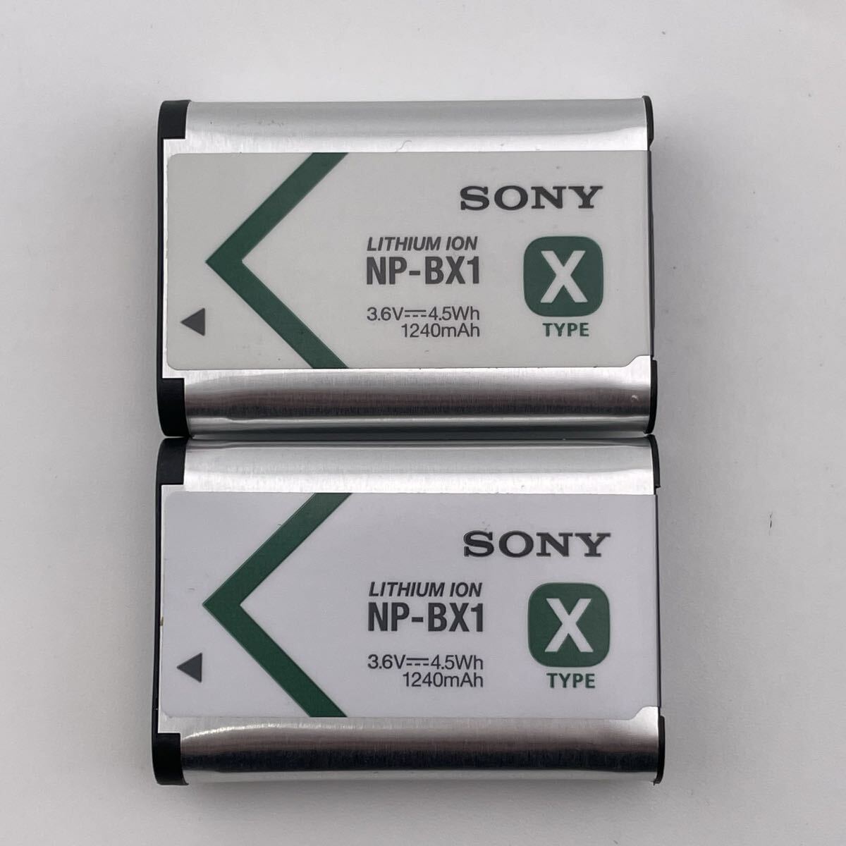 2個セット/残量十分!【動作確認済】送料無料 匿名配送 返金保証 中古 ソニー sony 純正 NP-BX1 満充電後計測4.19V拍卖
