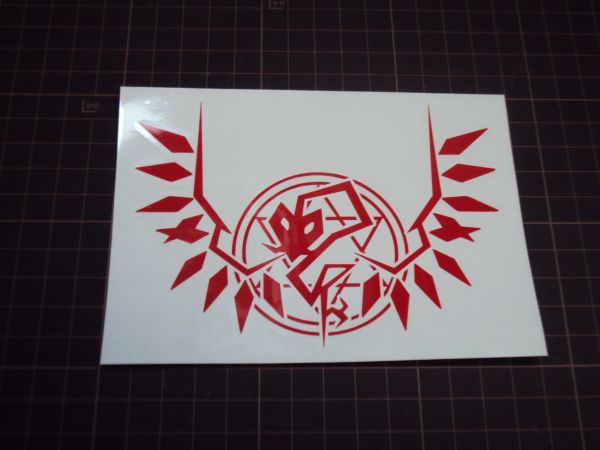 CS-0032 東方Project フラン ロゴ風 ステッカー 痛車 痛単車拍卖