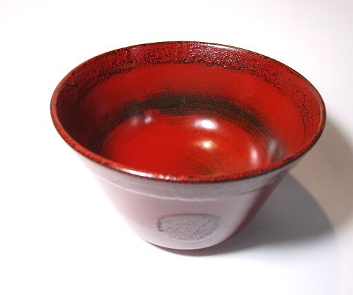 レア美品★お椀 根来塗 布着せ 天然木 木製 漆塗 漆器 汁椀 おしるこ/甘味/みつ豆 椀 粥椀 雑煮椀 吸物椀 多用椀 布貼り 1客a★追加アリ拍卖