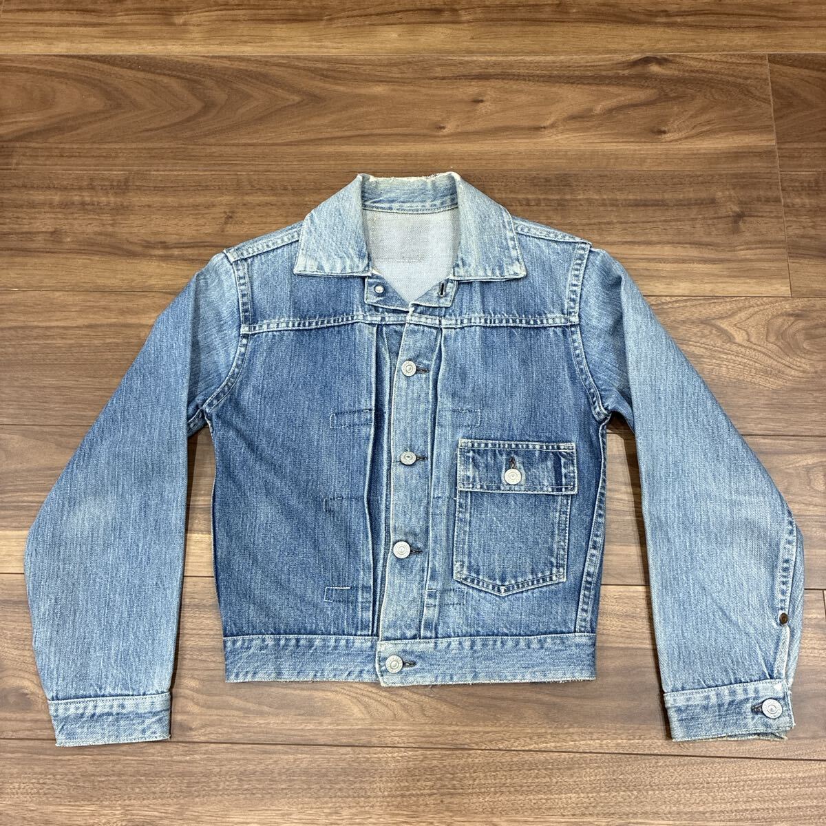 ★50s JC Penney フォアモスト 1st ビンテージ デニムジャケット★506XXファースト 大戦 507XX 557XX 70505FOREMOST 40s 60s 501xx Gジャン拍卖