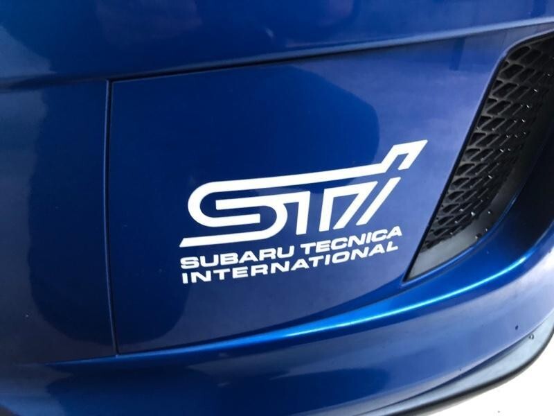 【送料無料!!】SUBARU STI ロゴステッカー 2枚セット スバル拍卖