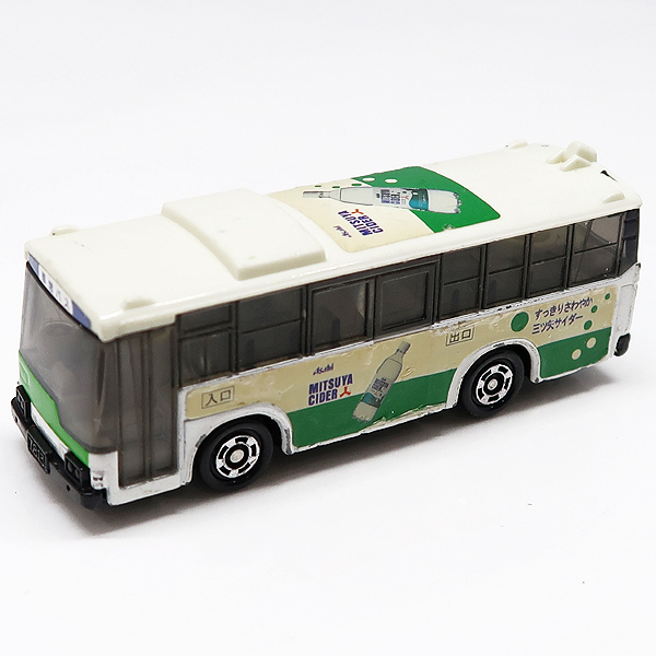 DKG★送料無料 T76★ TOMICA トミカ MITSUBISHI FUSO BUS No.79 三菱ふそう 三ツ矢サイダー バス TOMY トミー ミニカー トミカ 79拍卖