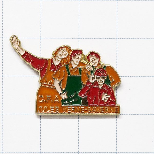 DKG★ PINS ピンズ ピンバッチ ピンバッジ ピンバッヂ P2029 JULES VERNE SAVERNE ジュール ヴェルヌ サヴェルヌ拍卖