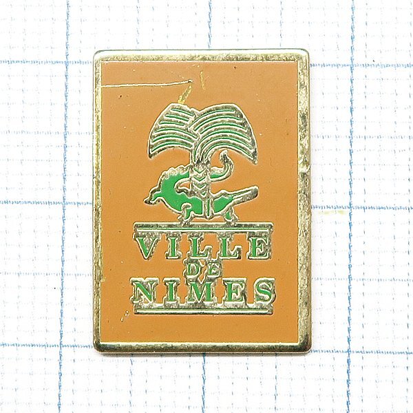 DKG P3339★ PINS ピンズ ピンバッチ ピンバッジ ピンバッヂ VILLE DE NIMES ニーム ニーム市 ワニ 木拍卖