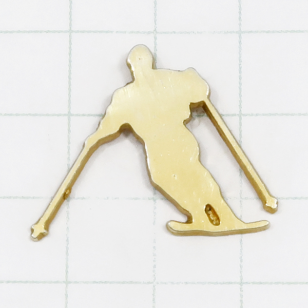 ★DKG★PINS ピンズ フランス 雑貨 ピンバッチ ピンバッジ ピンバッヂ P553 スキー skiing アルペンスキー パラレルターン拍卖
