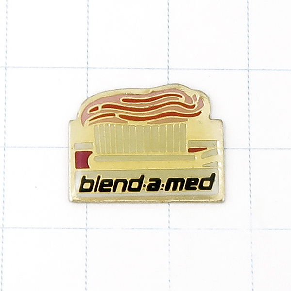 DKG★ PINS ピンズ ピンバッチ ピンバッジ ピンバッヂ フランス P1654 blend a med ブレンド・ア・メッド Blend-a-med 歯磨き粉拍卖