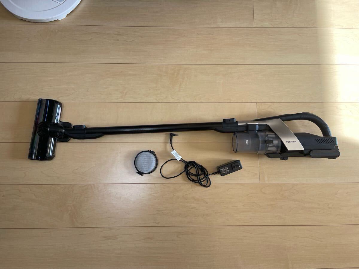 サイクロンクリーナー 東芝 TOSHIBA トルネオ VC-CLX30 掃除機 コードレスクリーナー ジャンク拍卖