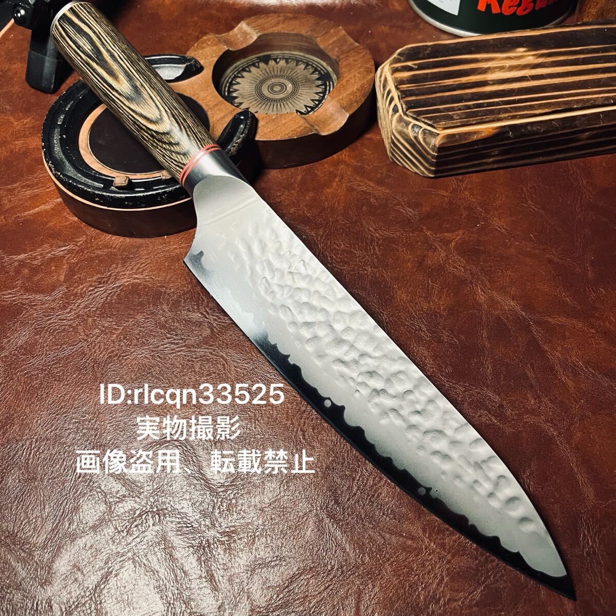 高品質 御料理包丁 刺身包丁 万能出刃和包丁 片刃本格 中華包丁 菜切包丁 薄刃包丁 刃物鋼 アクリル製ハンドル 34mm 刃長さ20cm拍卖