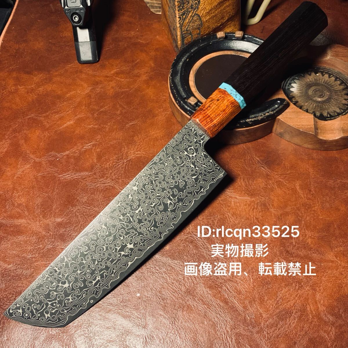 超高品質 御料理包丁 刺身包丁 万能出刃和包丁 片刃本格 中華包丁 菜切包丁 薄刃包丁 刃物鋼 八角ハンドル 320mm 刃長さ17.5cm拍卖