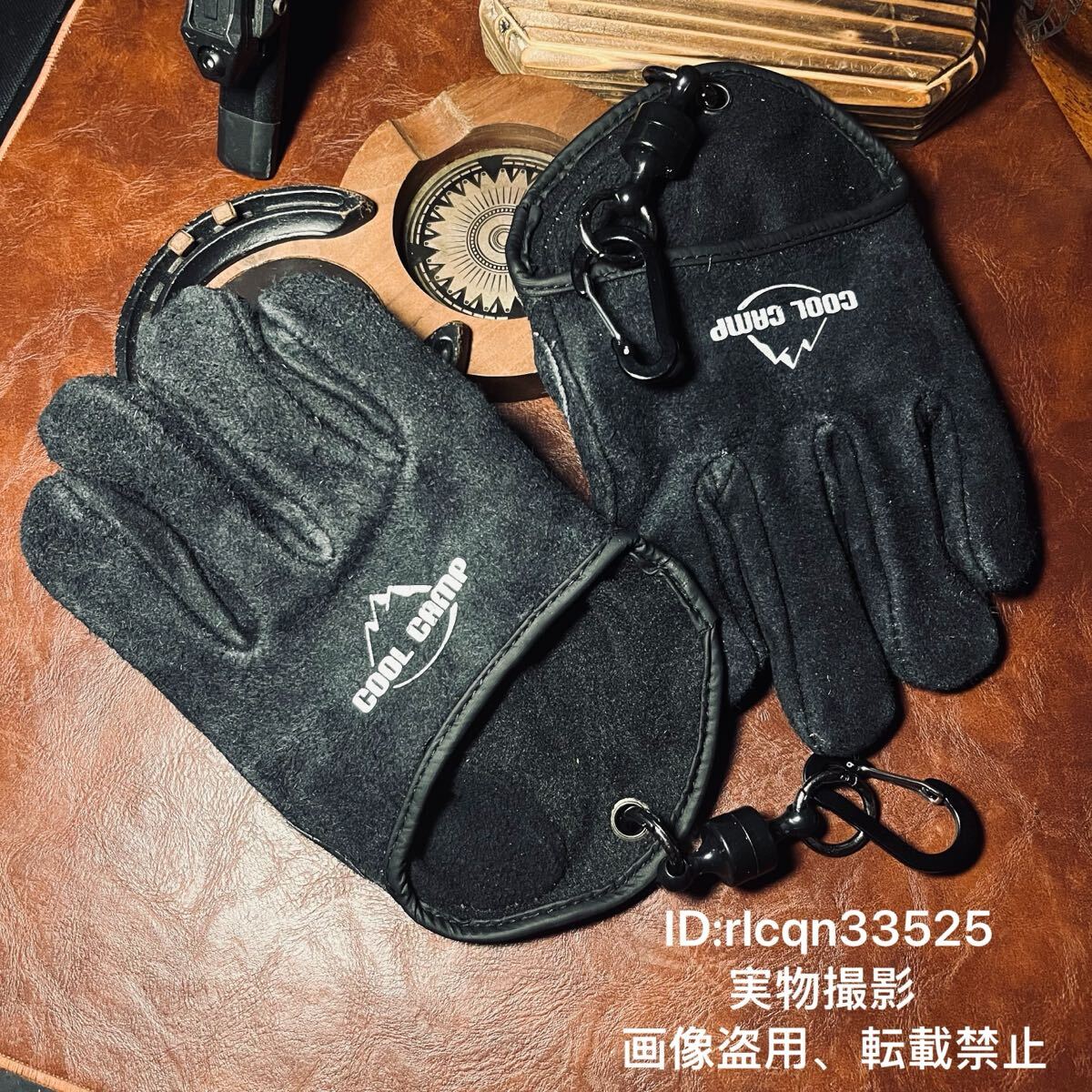 限定黒 超高品質 クイック 焚き火手袋 2点セット グローブ 本革製 イエロー 強力磁石ボタン アウトドア キャンプ拍卖