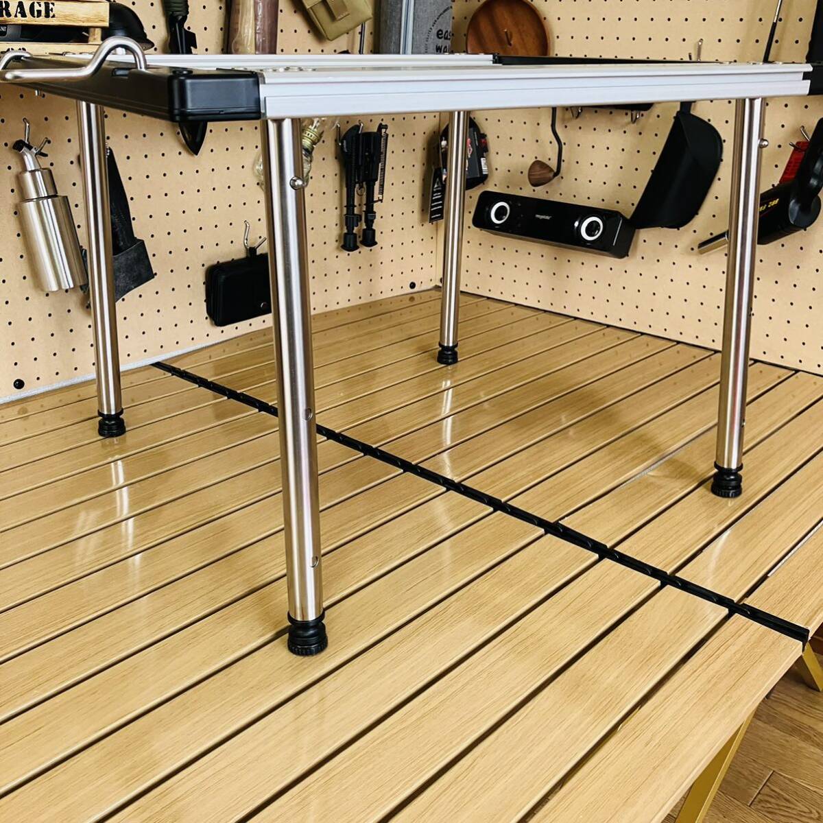 Snowpeak スノーピーク規格 高さ調整 IGT脚 4点セット 3way 400脚 550脚 660 脚 高品質互換品 アイアングリルテーブル キャップ アウトドア拍卖