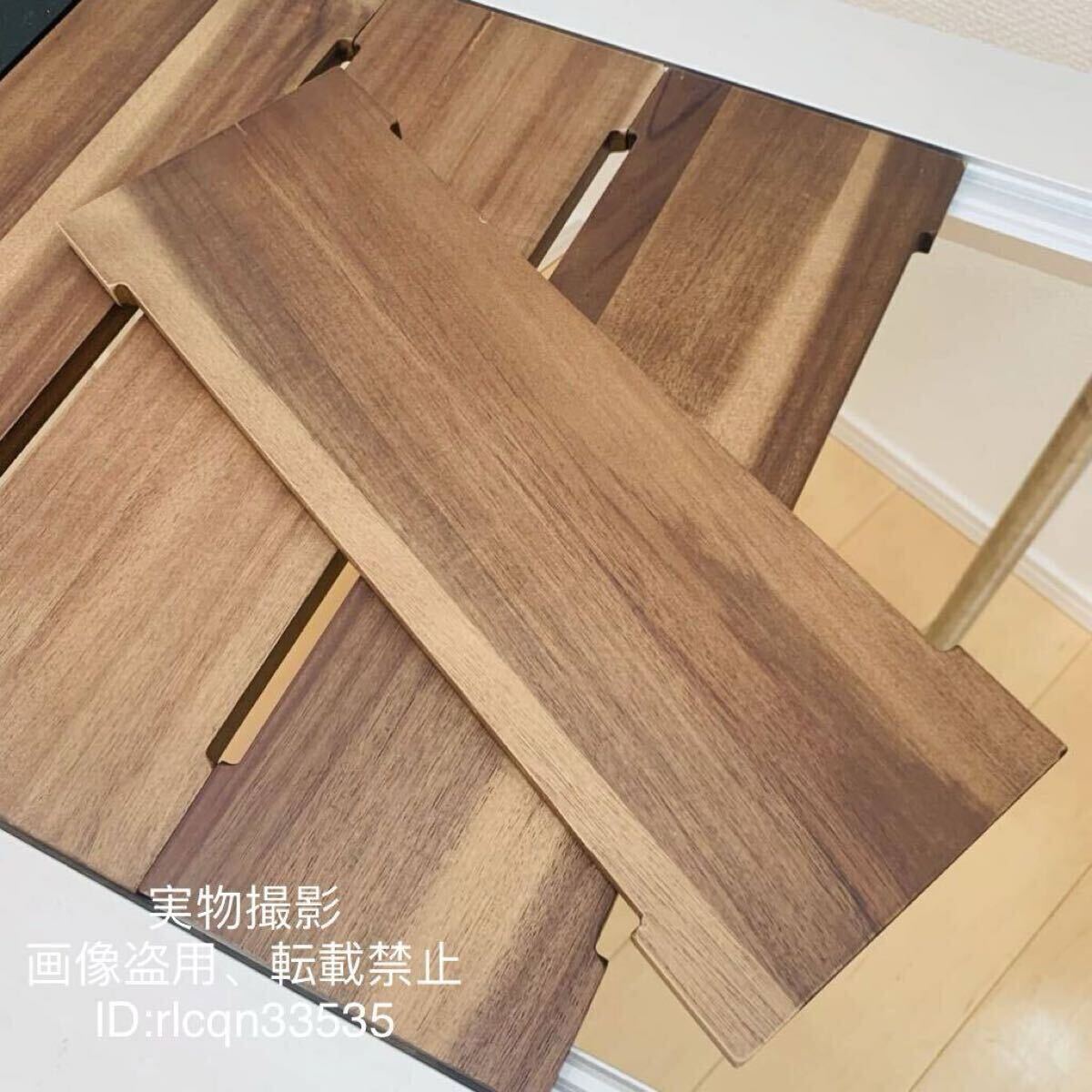 Snowpeak スノーピークIGT規格 0.5ユニット 木製天板 4点セット 36×12.5×1.2cm キャンプ アウトドア 拍卖