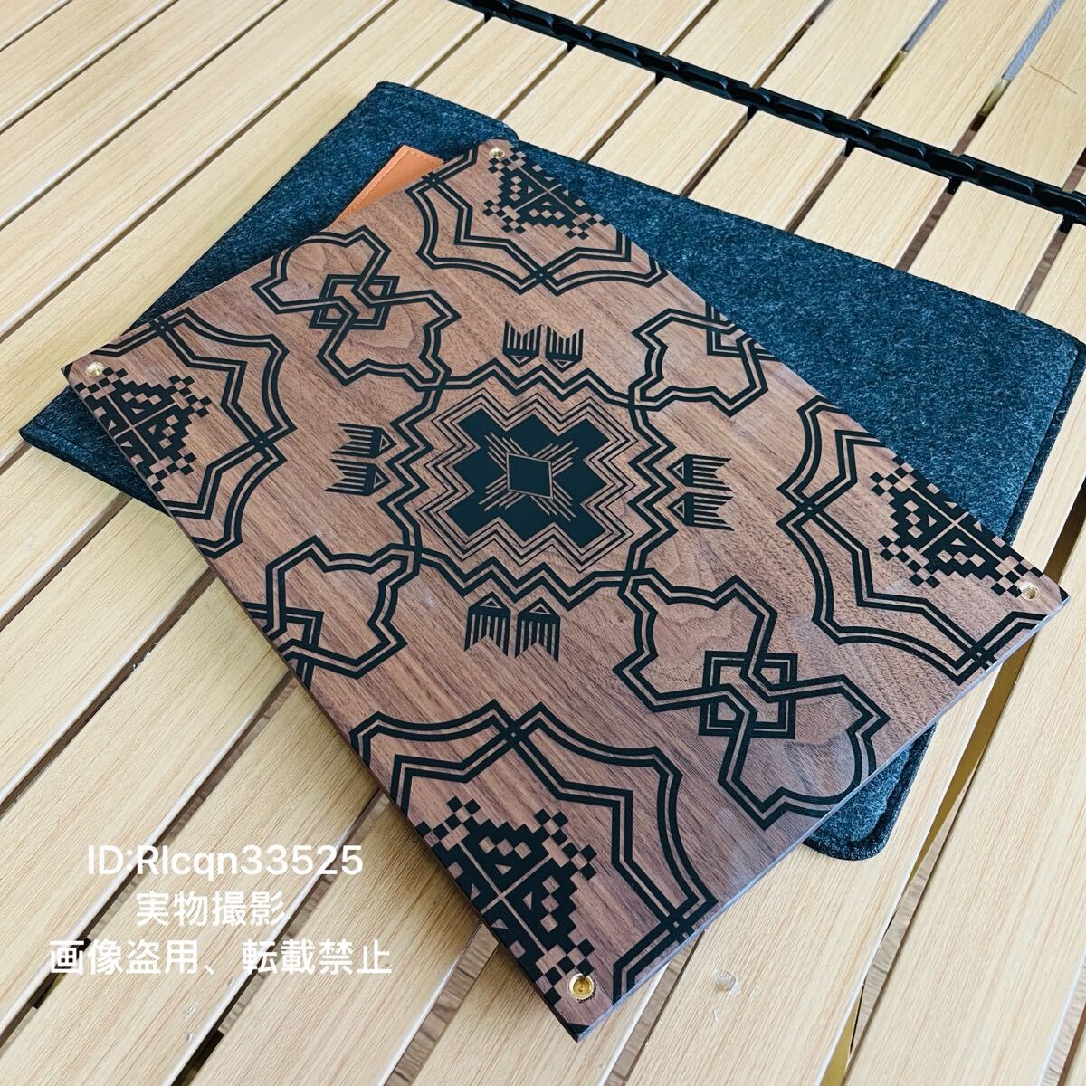 限定 Snowpeak スノーピークIGT規格 1ユニット 木製天板 36×25×1cm キャンプ アウトドア 収納付拍卖