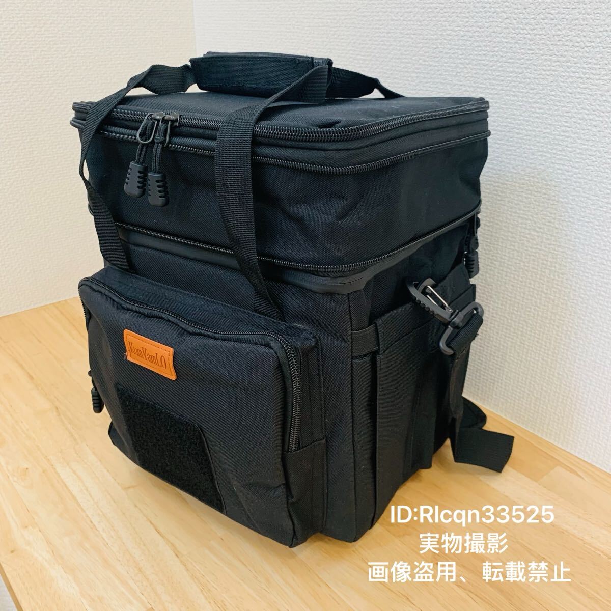 アウトドア用 大容量防水保冷收納バック 収納ケース 厚くして衝突を防ぐ キャンプ 野外登山 バックパック カメラバッグ 32×26×19cm拍卖