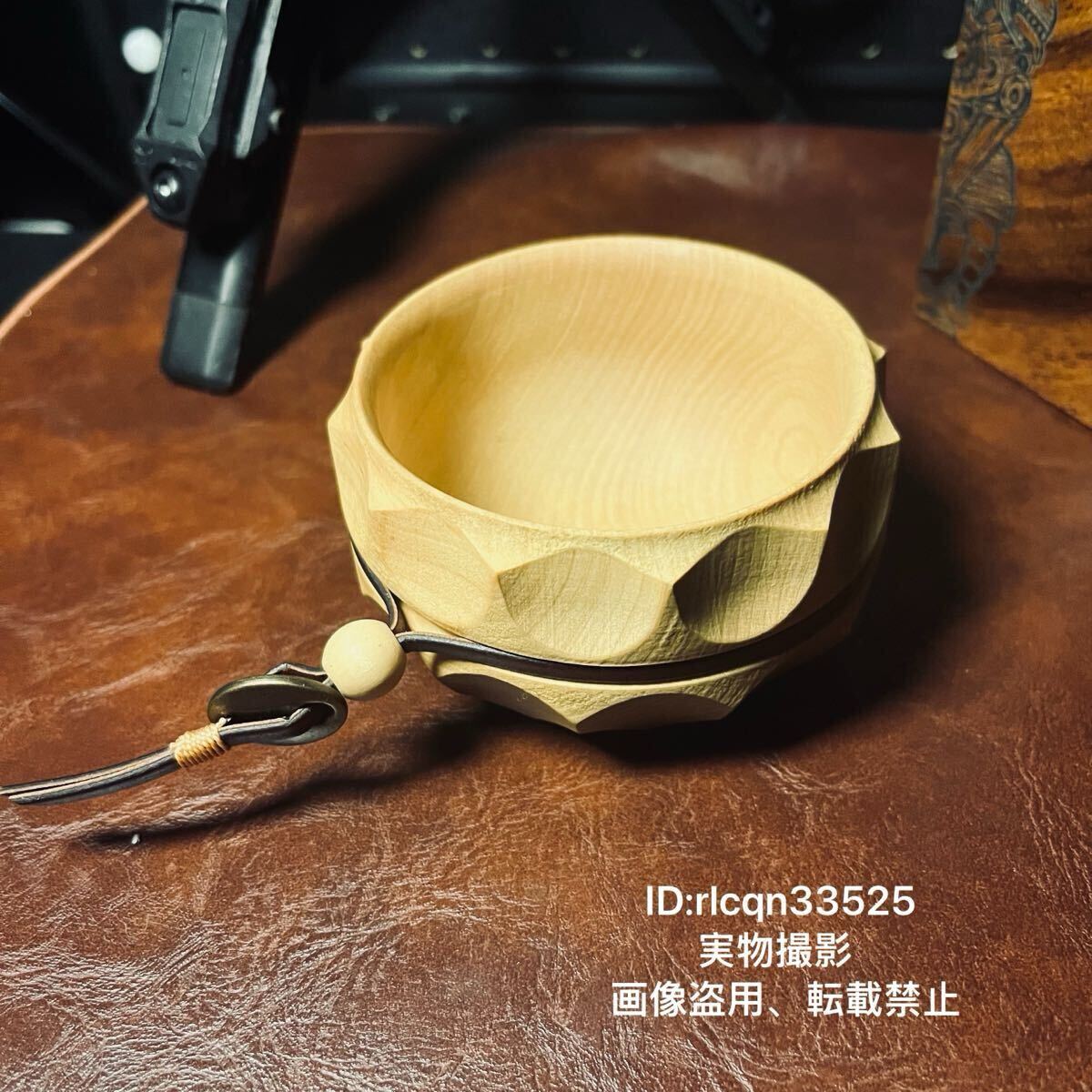 超激レア 高品質 コーヒーカップ マグカップ 天然木製 アウトドア 登山 キャンプ 調理器具 150ml 5x8cm拍卖