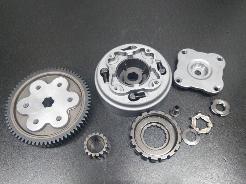 モンキー DAX カブ等4ミニ横型 社外 3枚 強化クラッチASSYハウジング ギア付き エンジン部品 1次クラッチ ヨシムラ早矢仕SP武川Gクラフト拍卖
