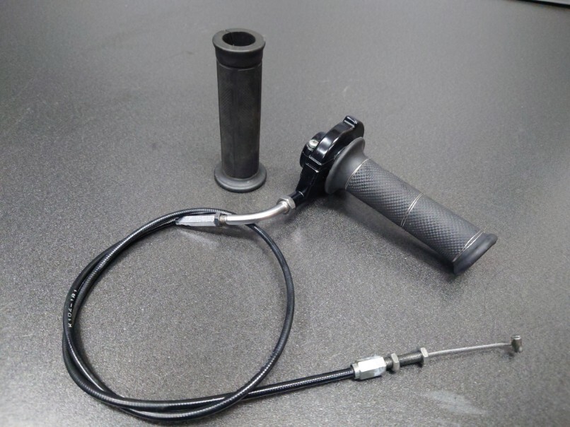 NSR250RK 89年HRC F3レーサー純正 アクセル ハイスロ ASSYワイヤー付きスロットル1本引き NSR250 MC18 MC21 RS250R MC28拍卖